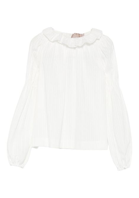 Camicia con rouches LA STUPENDERIA | 1TJCM46C42